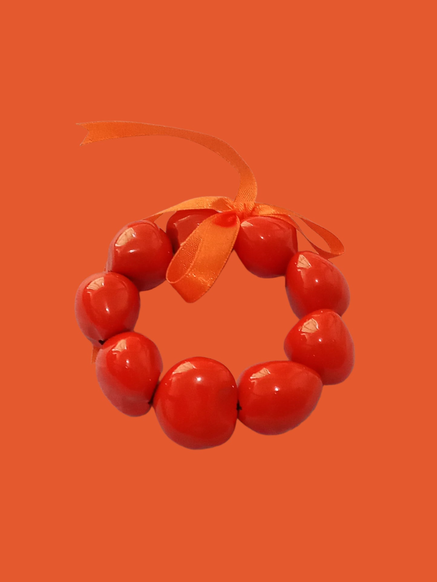 0range Solid Color Kukui Bracelet