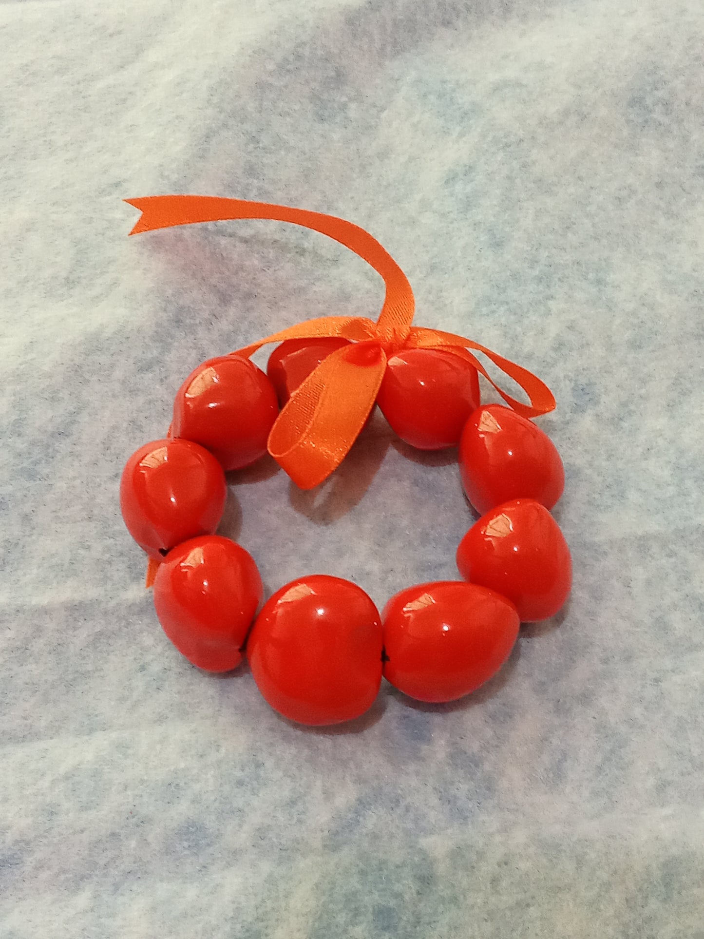 0range Solid Color Kukui Bracelet