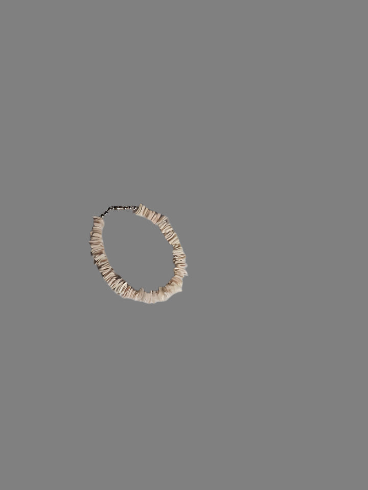 SQUARE CUT  PINK  SHELL ,BRACELET